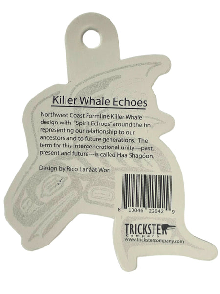 Killer Whale Echoes Sticker
