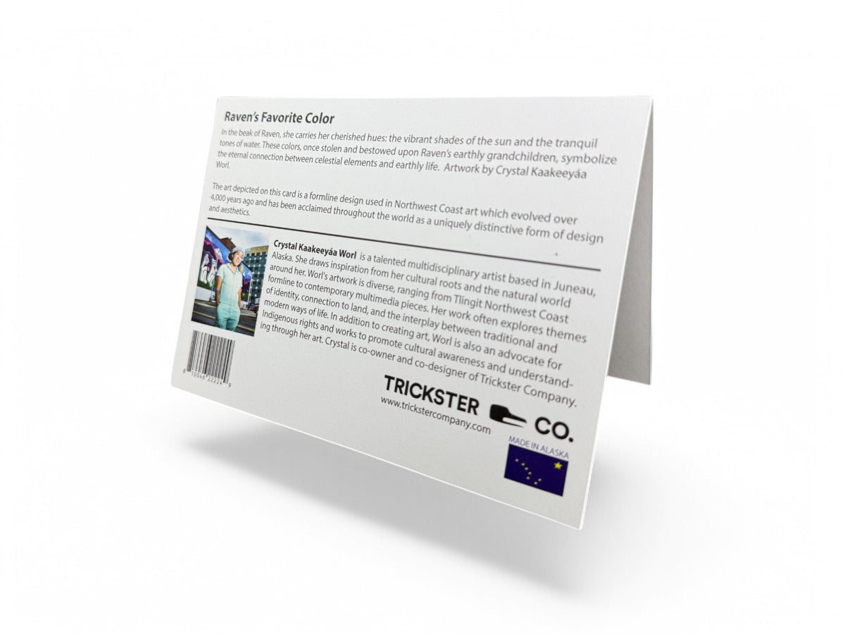 Raven's Favorite Color Note Card – Trickster Company