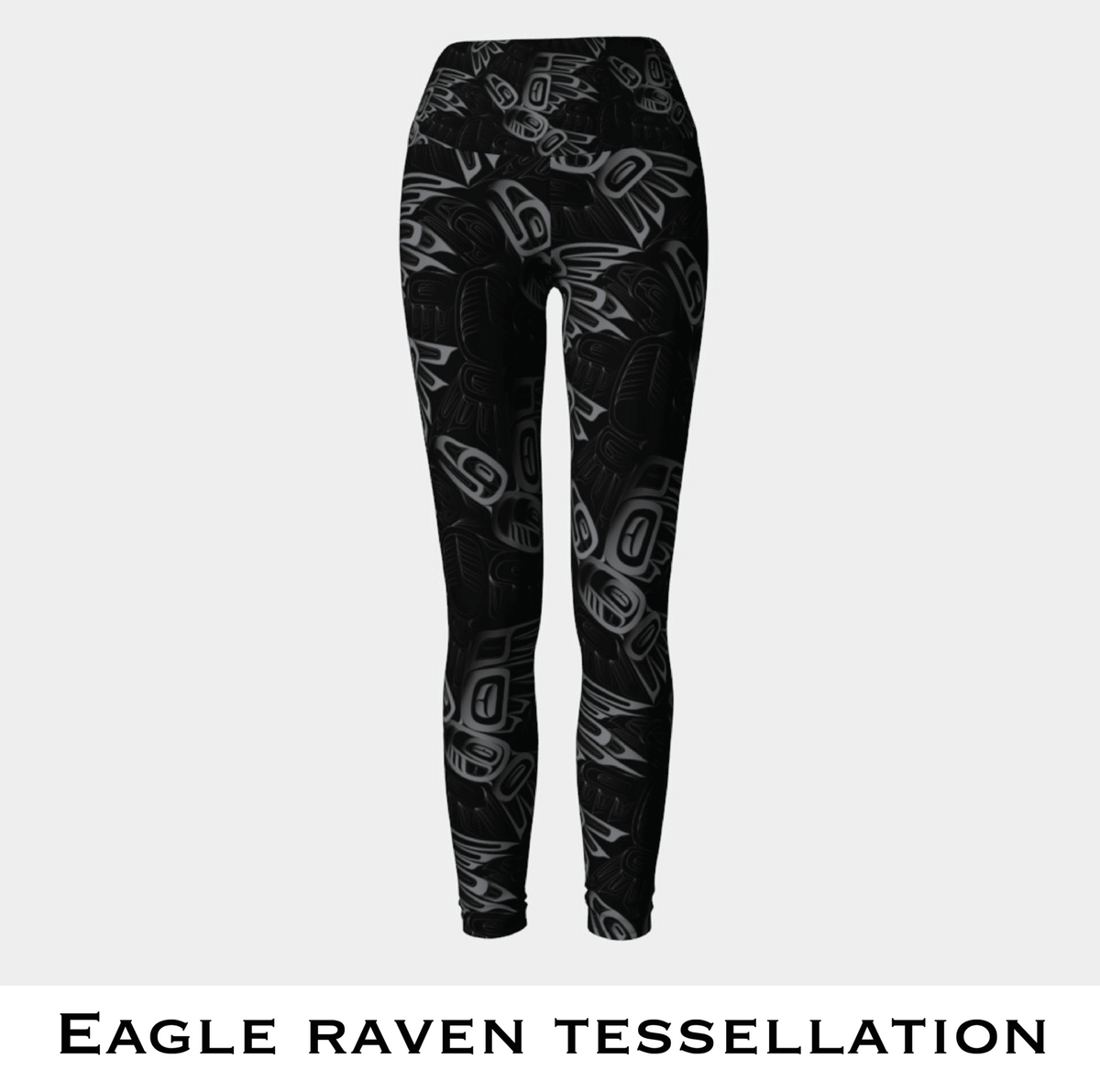 Men's Eagle Raven Tessellation Athletic Leggings – Trickster Company
