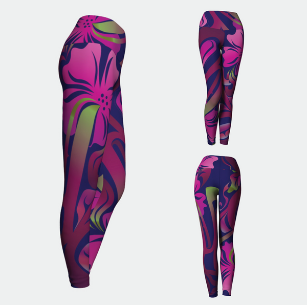 Raven and Fireweed Leggings