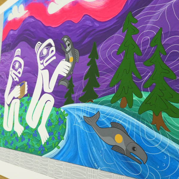 Anchorage Mural/ANHC Fundraiser Print