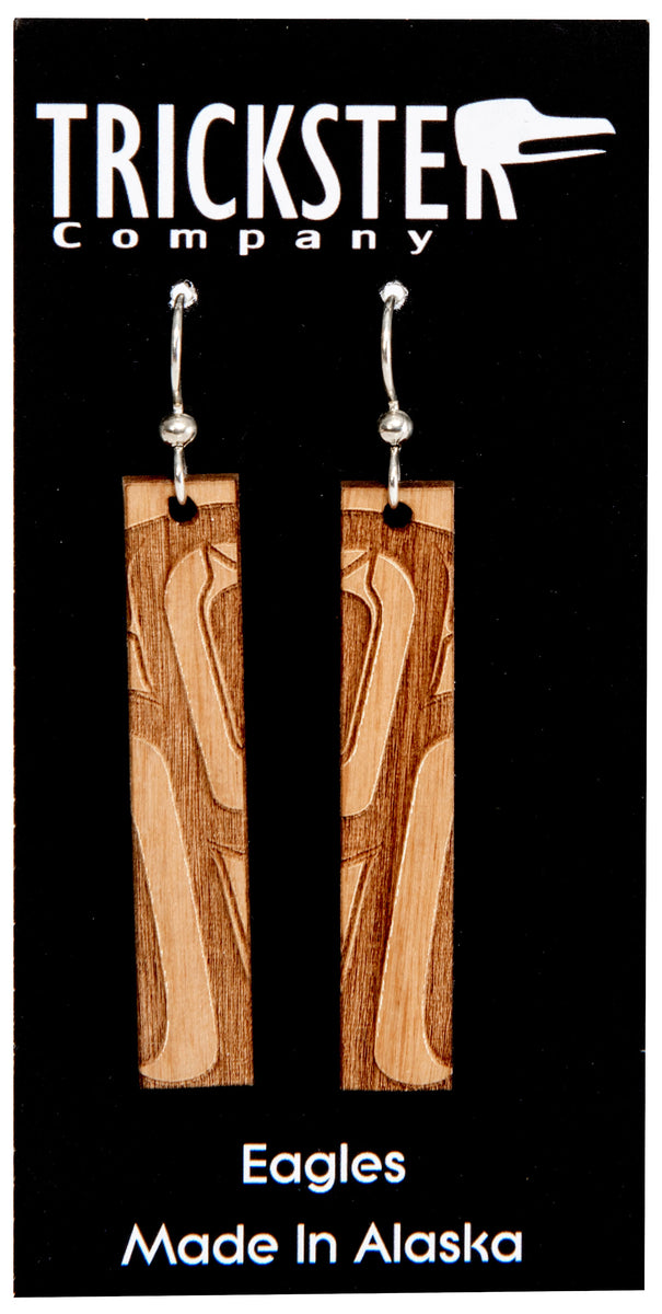 Alderwood Bar Earrings Trickster Company