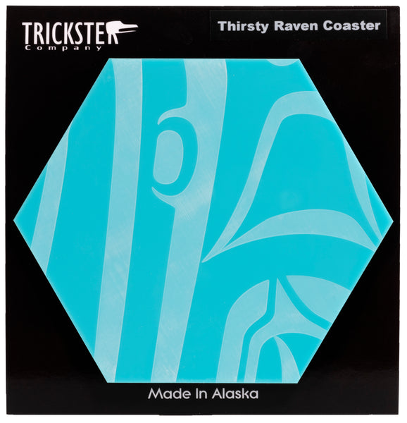 Thirsty Raven Coasters