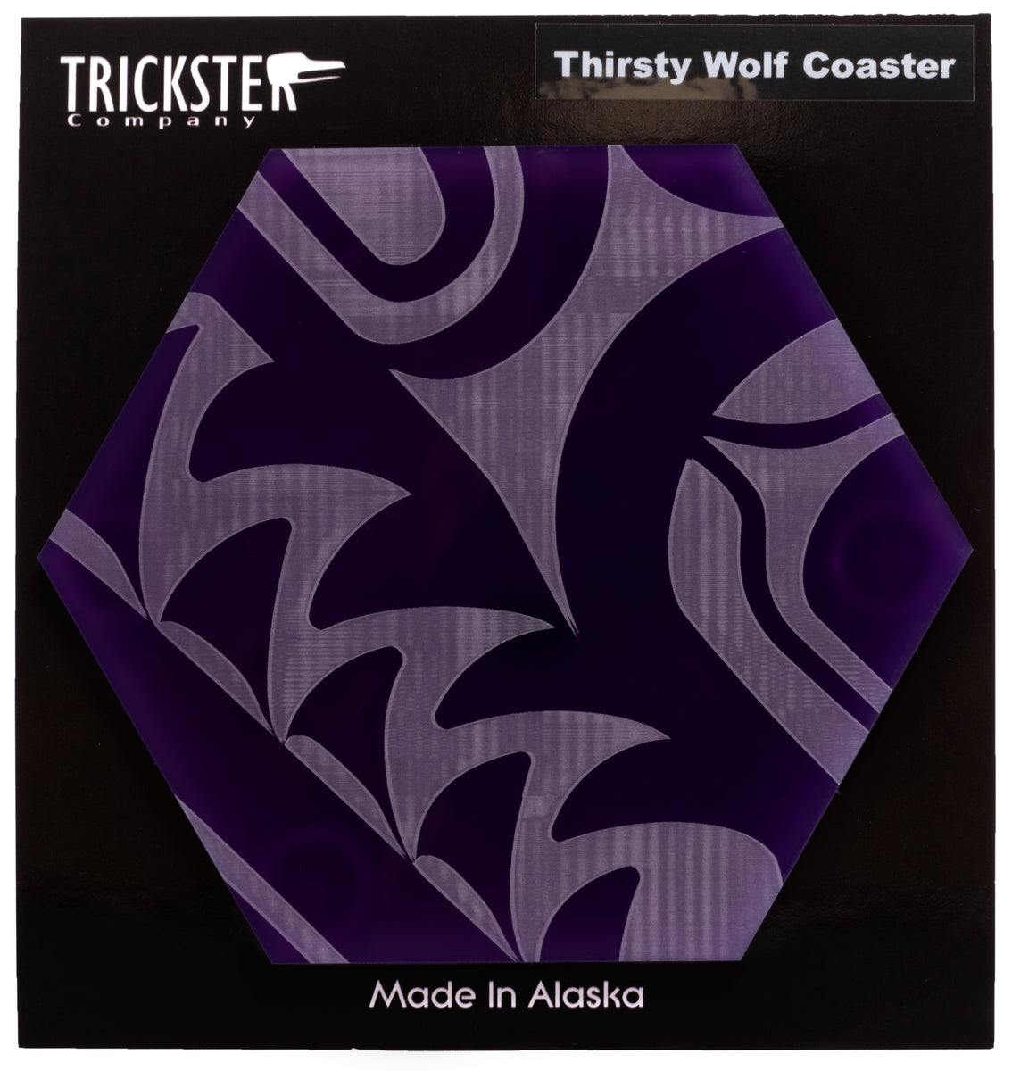 Thirsty Wolf Coasters – Trickster Company