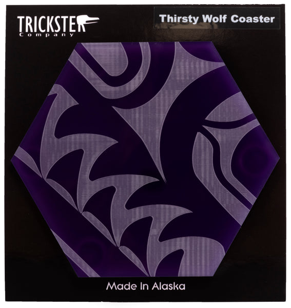 Thirsty Wolf Coasters