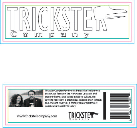 Trickster Logo Bumper Sticker