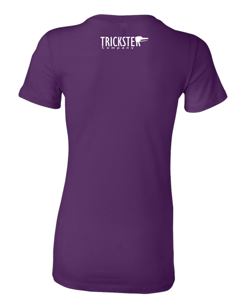 Women's Trickster Tee - Purple