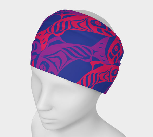 Salmon Tessellation Headband