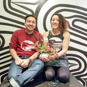 Siblings growing up with art as a hobby to building a business together.