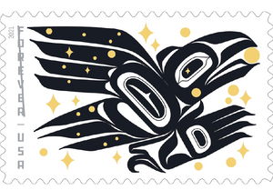 Raven Story Stamp