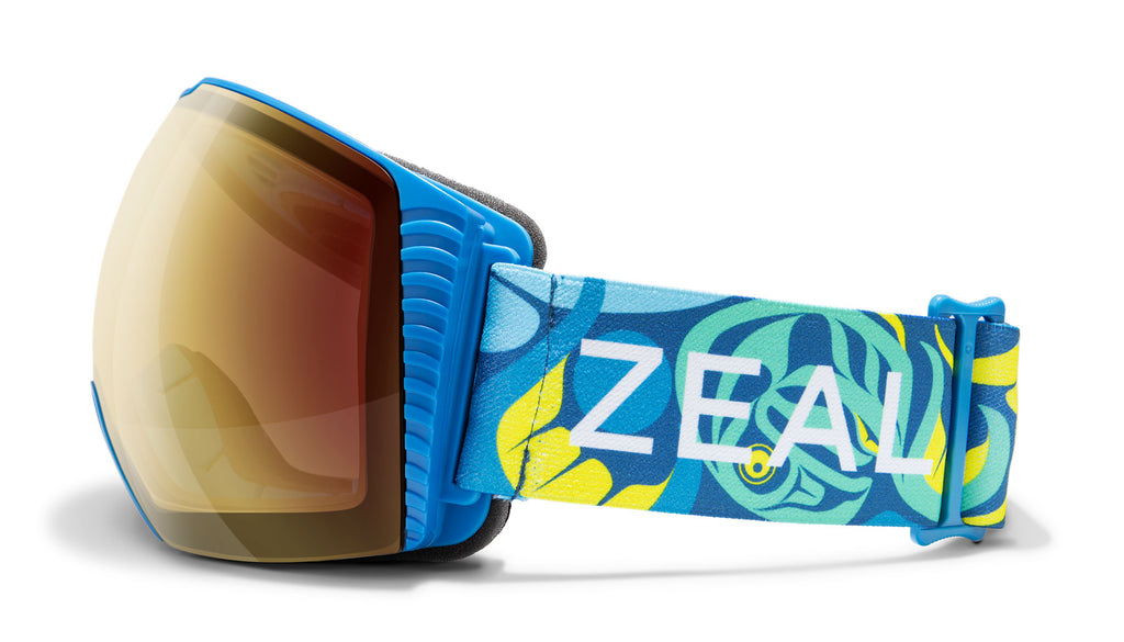 zeal ski goggles Zeal Cloudfall Haa Aani Snow Goggles – Trickster Company