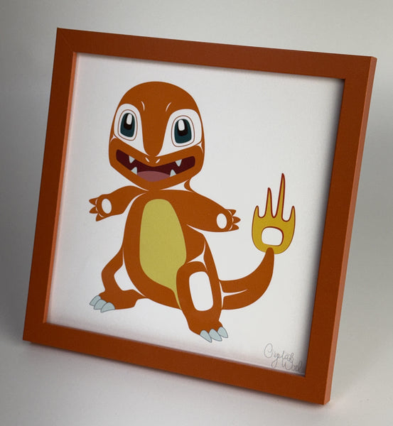 Geeks Giclée Prints 8" x 8" FRAMED