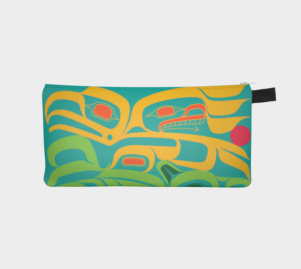 Eagle-Wolf Pencil Pouch