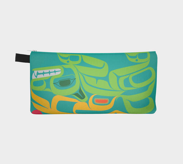 Eagle-Wolf Pencil Pouch