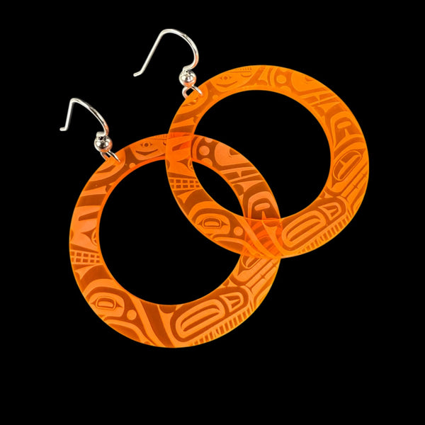 Beast Collective Earrings with Argentium® Silver Ear Wire (NEW COLORS!)