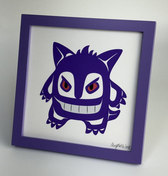 Geeks Giclée Prints 8" x 8" FRAMED