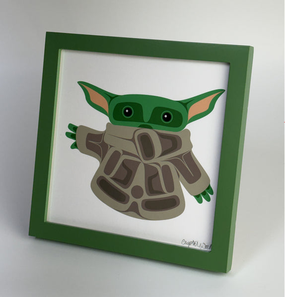 Geeks Giclée Prints 8" x 8" FRAMED