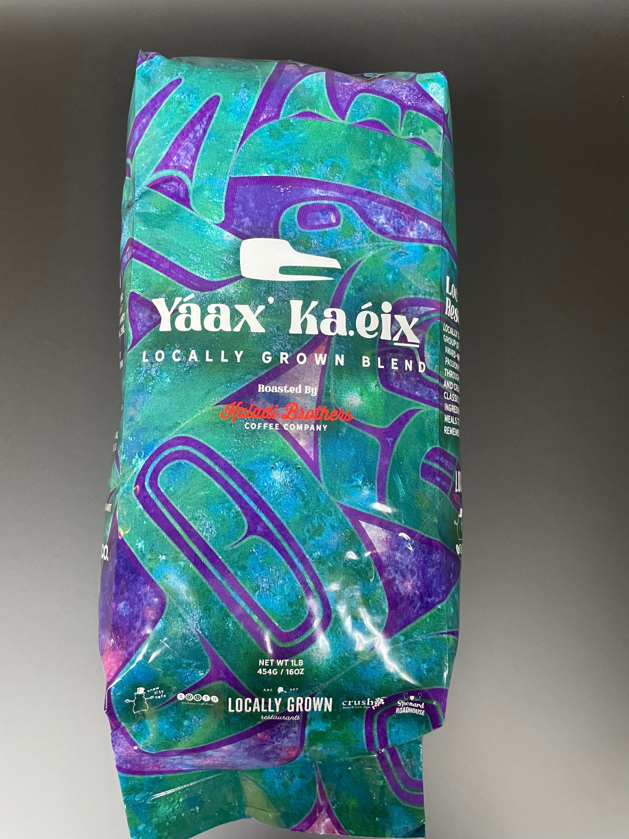 茶 kaaoS Yáaxʼ Ka.éix̱ Locally Grown Blend Coffee – Trickster Company