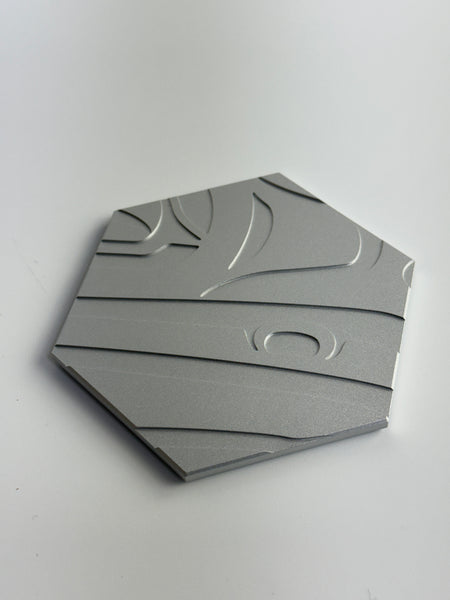 Thirsty Raven Aluminum Coaster
