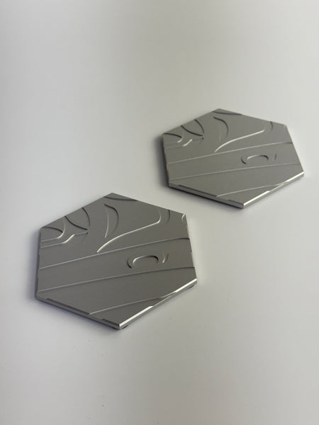 Thirsty Raven Aluminum Coaster