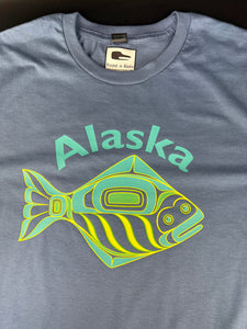 Halibut Alaska Tee (Printed in Alaska!)