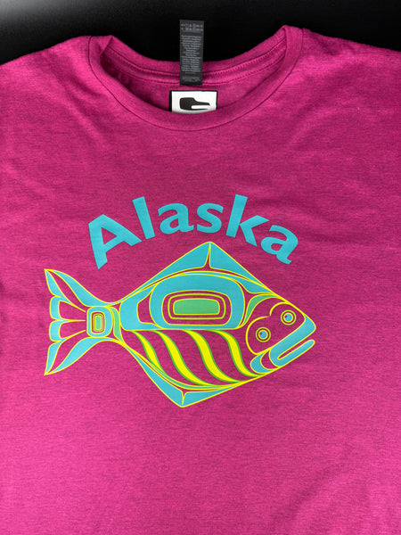 Halibut Alaska Tee (Printed in Alaska!)