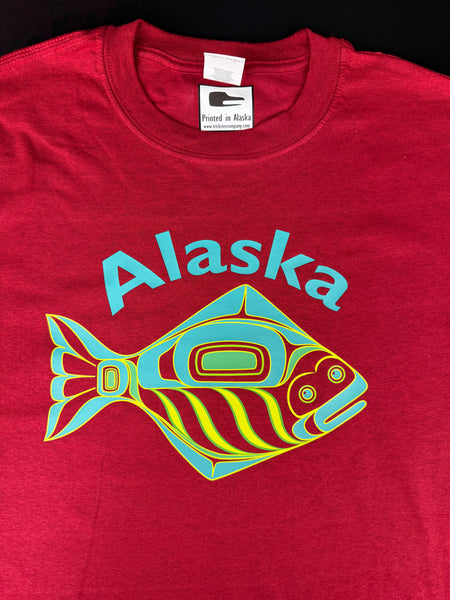 Halibut Alaska Tee (Printed in Alaska!)