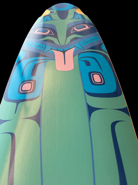 G̱ooch een.aax’w (Wolf Family) 40" Longboard