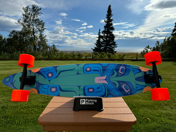 G̱ooch een.aax’w (Wolf Family) 40" Longboard CRUISER BUILD