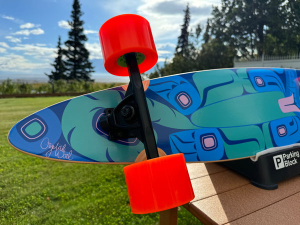 G̱ooch een.aax’w (Wolf Family) 40" Longboard CRUISER BUILD