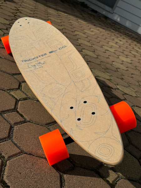 G̱ooch een.aax’w (Wolf Family) 40" Longboard CRUISER BUILD