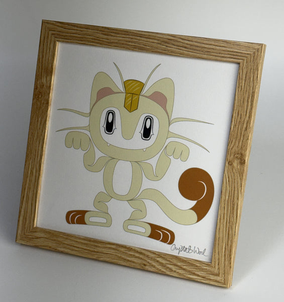Geeks Giclée Prints 8" x 8" FRAMED