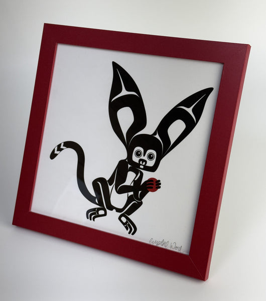 Geeks Giclée Prints 8" x 8" FRAMED