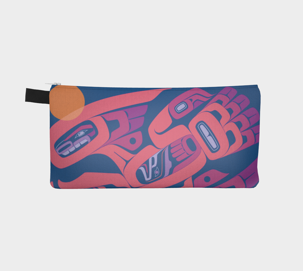 Pink Eagle Pencil Pouch