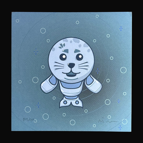 Tiny Prints 4" x4" UNFRAMED