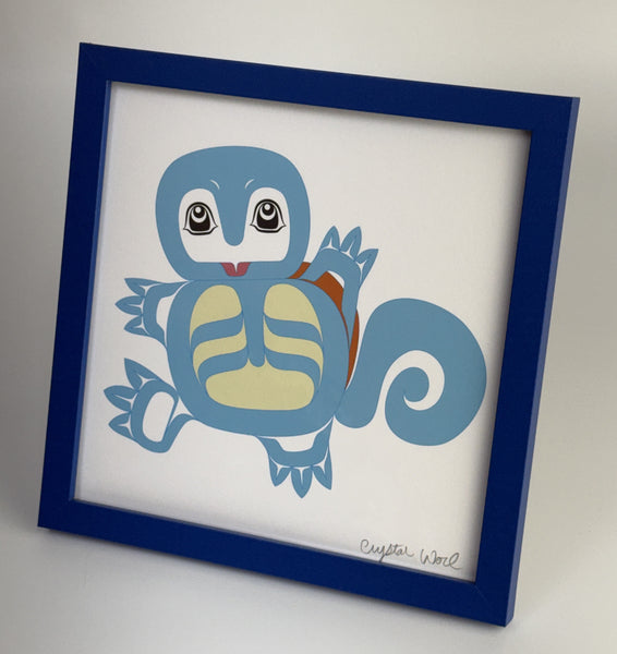 Geeks Giclée Prints 8" x 8" FRAMED