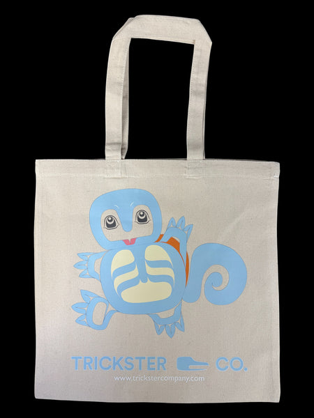 Geeks Canvas Tote Bags (Printed in Alaska!) NEW GEEK TOTES: EEVEE, SQUIRTLE AND SOOT SPRITES!