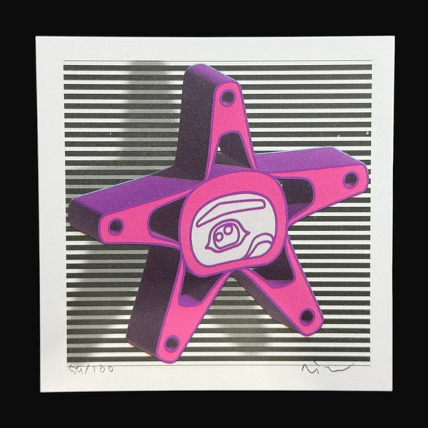 Tiny Prints 4" x4" UNFRAMED