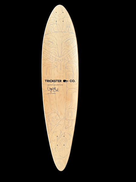 G̱ooch een.aax’w (Wolf Family) 40" Longboard