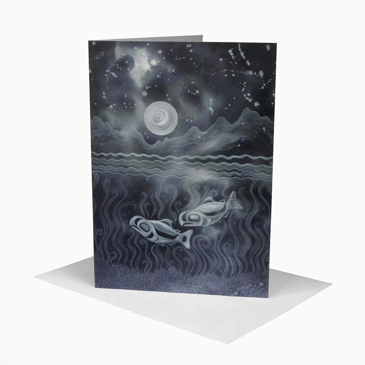 Silver Spawn Note Card – Trickster Company
