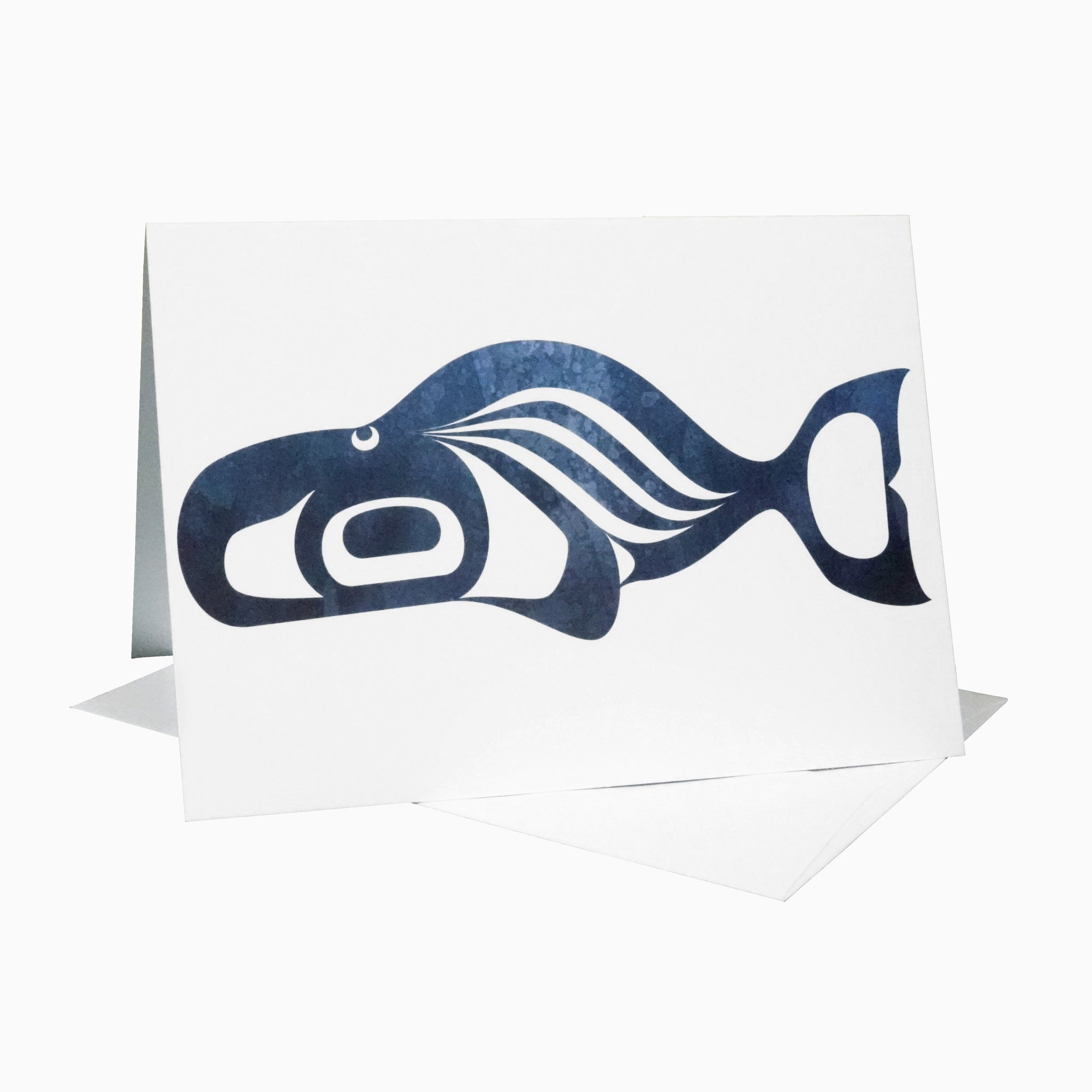Whale Note Card