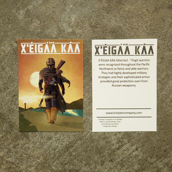 The X’éigaa Káa (Warrior) Sticker