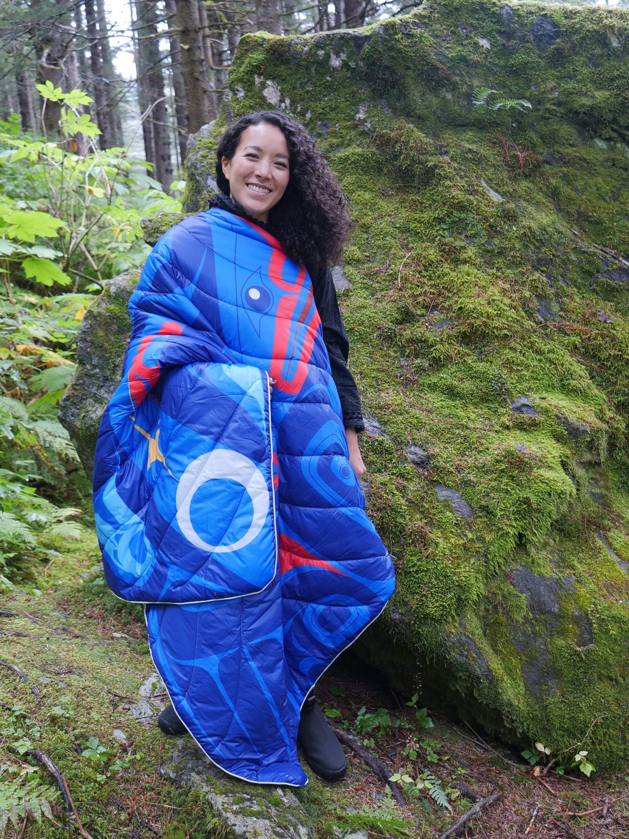 Raven, Moon & Stars Rumpl Blanket – Trickster Company