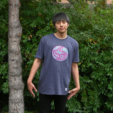 Circle Salmon Tee (Printed in Alaska!)