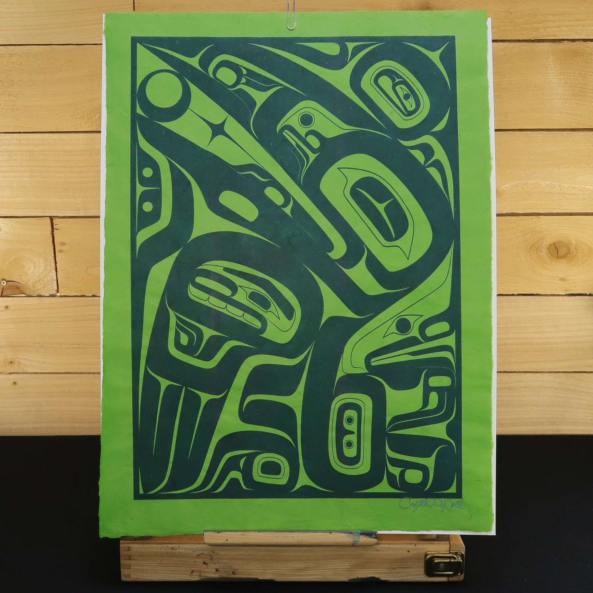 Raven Moon & Stars Silkscreen Prints