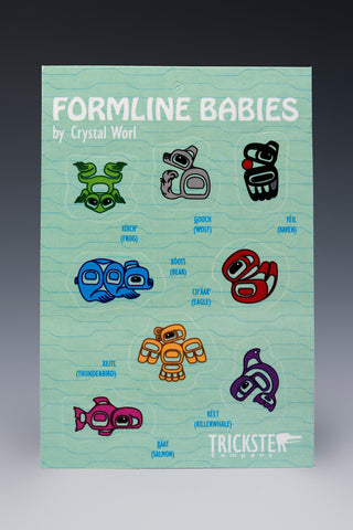 Formline Babies Sticker Sheet