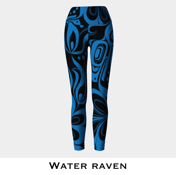 Water Raven Leggings