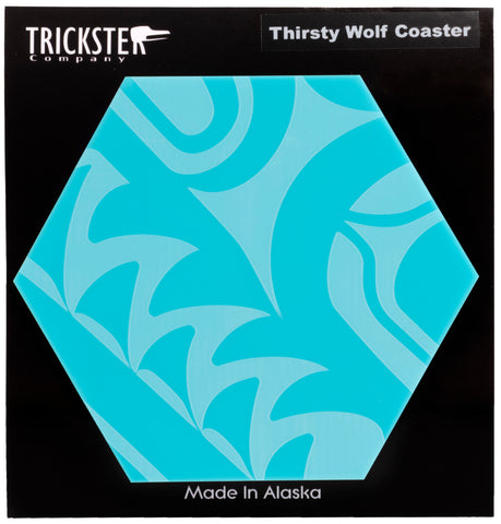Thirsty Wolf Coasters