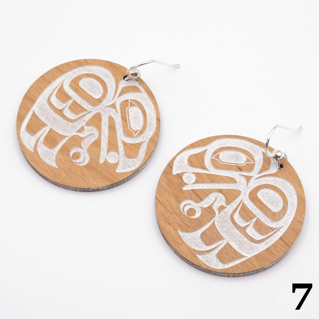 Volleyball Hand Painted Wood Dangle Earrings – Long Lost Sister Boutique