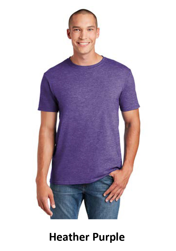 T-Shirt Blanks Heather Purple